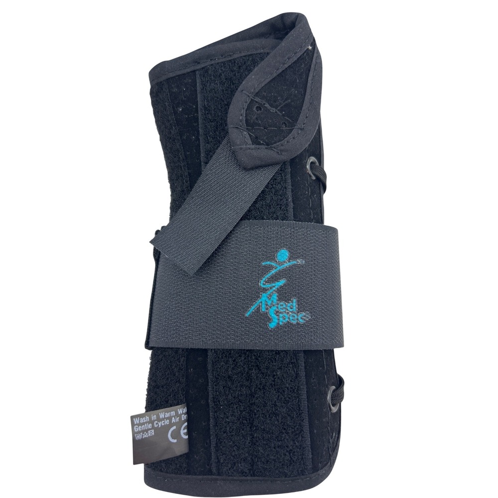 Med Spec Wrist Lacer Wrist Support Left Small Black Lacing Closure New in Box - Picture 4 of 6